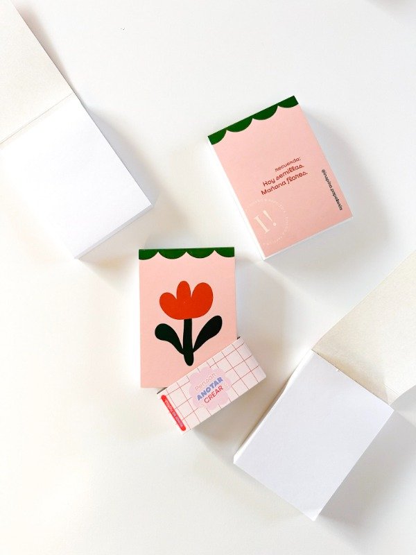 Producto - Notas Cartu - Flor