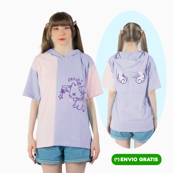 Producto - Remera Devil Y2k Lila Moda Kawaii - 0