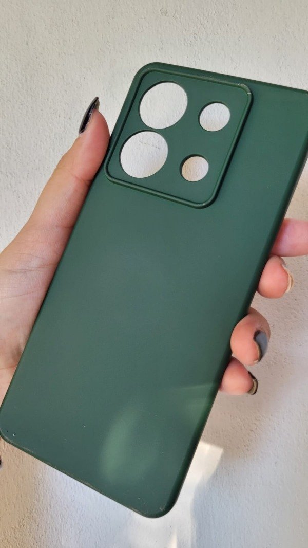 Producto - Xiaomi redmi note 13 pro 5g case con felpa verde oscuro