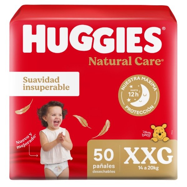 Producto - Pañales Huggies Natural Care XXG50