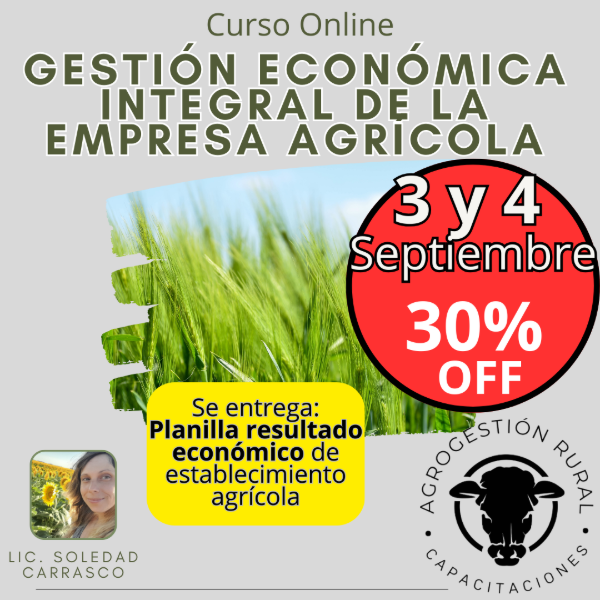 Producto - Curso Online Gestión económica integral de la empresa agrícola