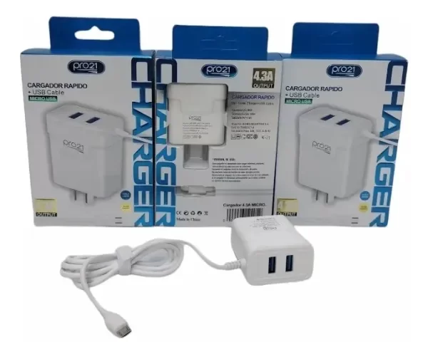Producto - Cargador Pro21 Vo 4.3A