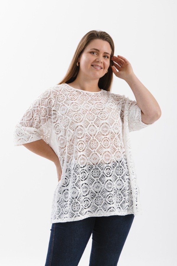 Producto - Remera ATHENA - Broderie calado