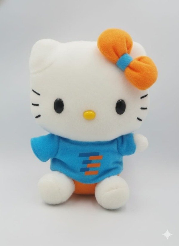 Producto - Peluche Original Kitty - Sanrio - Tyco Electronics - 15cm