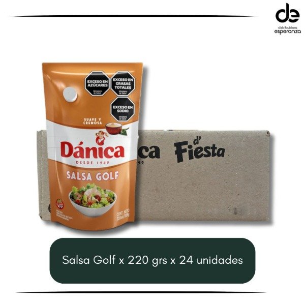 Producto - SALSA GOLF DANICA X 220 grs X 24 unidades