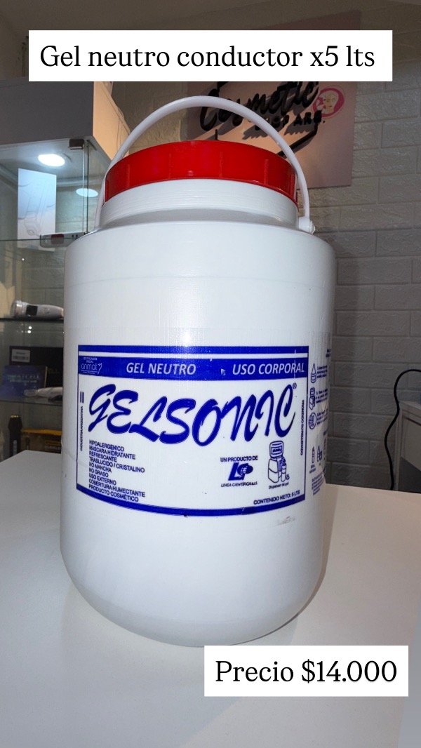 Producto - Gel neutro conductor