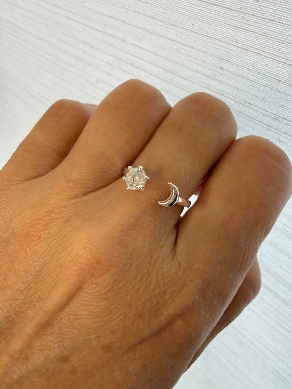 Producto - Anillo ajustable lubina cubic plata 925