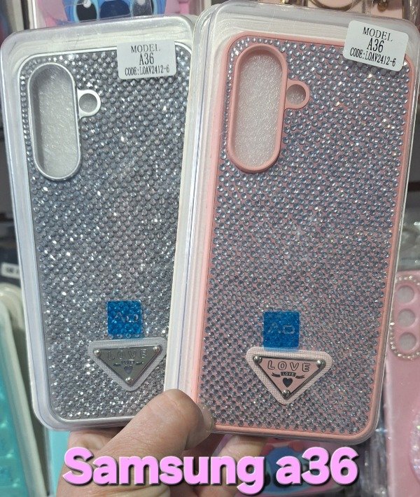 Producto - Fundas reforzadas diseño strass. Samsung a36