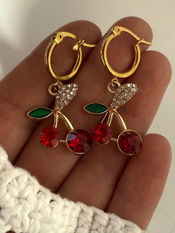 Producto - AD409 Aros cherry