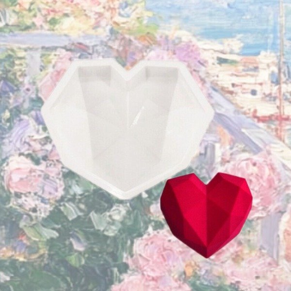 Producto - Molde torta corazón diamante