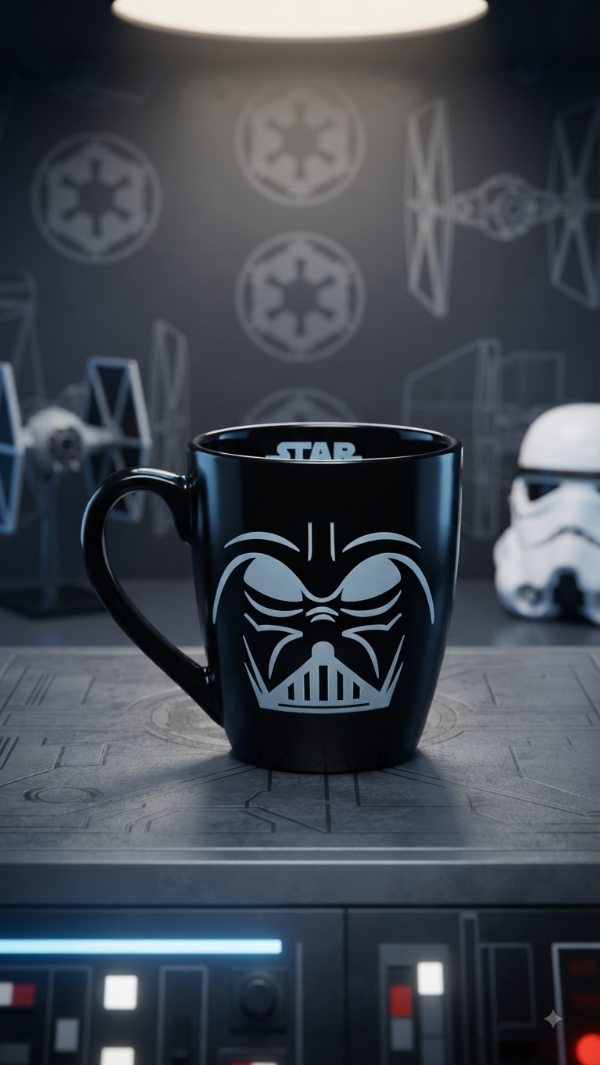 Producto - TAZA BOMBE NEGRA DARTH VADER