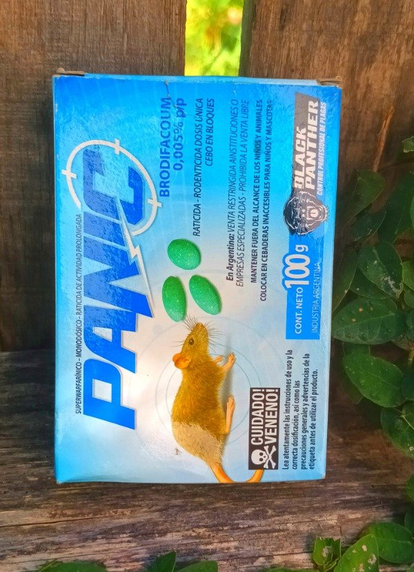 Producto - Panic Rodenticida 100g - 1