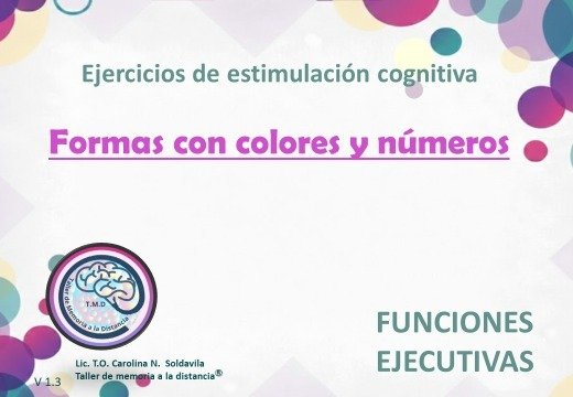 Producto - FE- 005. Formas con colores y números-