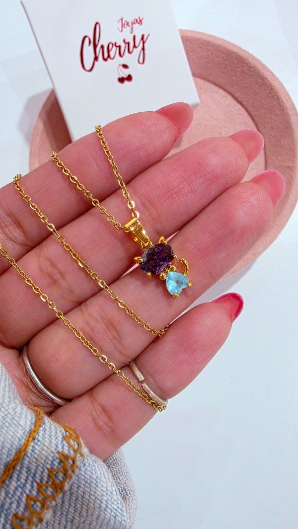 Producto - Collar gatito color AD - 1