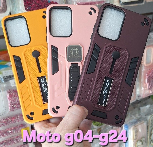 Producto - Fundas armor con agarre. Moto g04-g24 - 1
