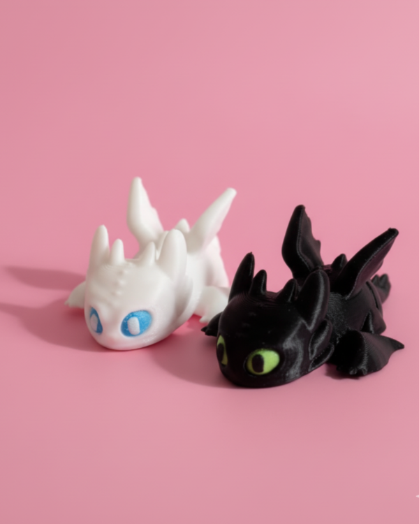 Producto - Llaveros Chimuelo y Furia Luminosa