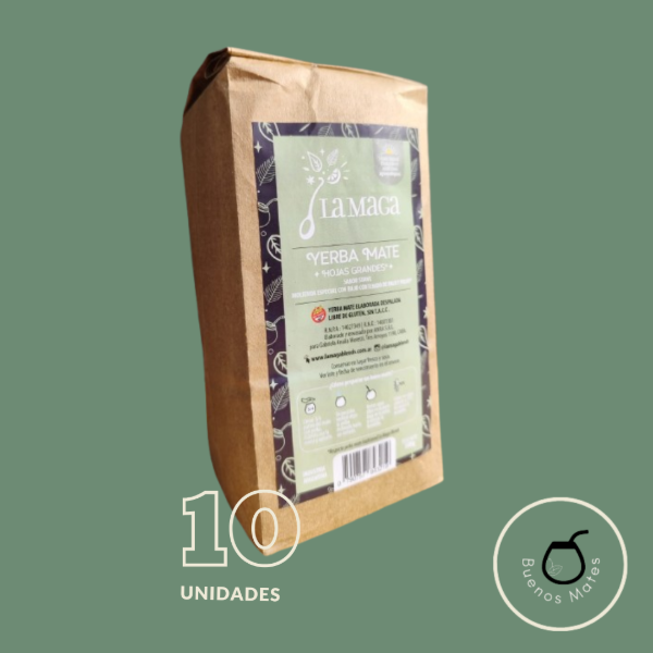 Producto - Yerba La Maga Hojas Grandes x 500 grms (10 paquetes)