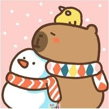 Producto - DIAMOND PAINTING 30X30 HI STONE CAPIBARA POLLITO NIEVE