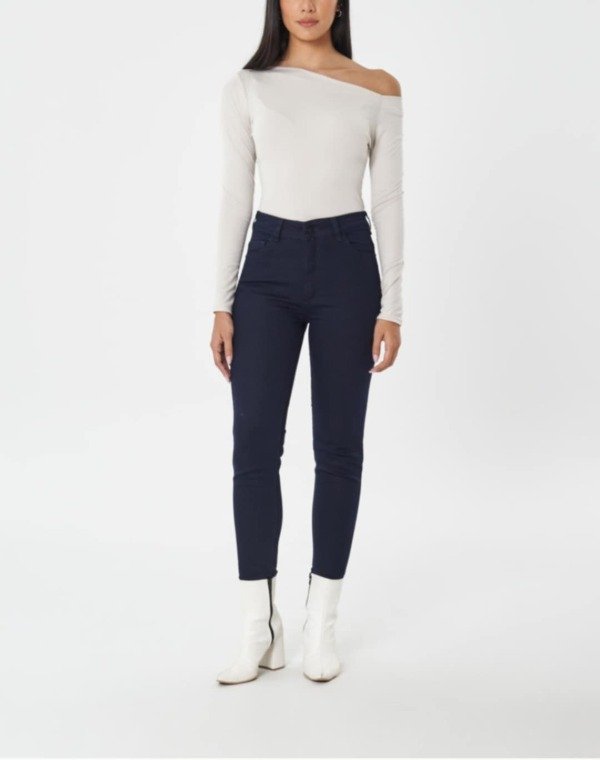 Producto - Skinny Elastizado Azul Oscuro - NAZUL