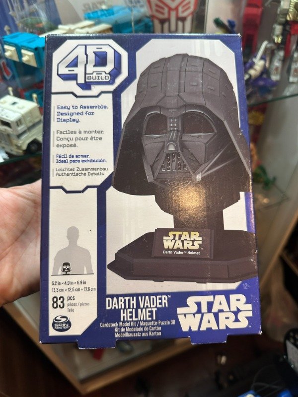 Producto - STAR WARS DARTH VADER HELMET model kit