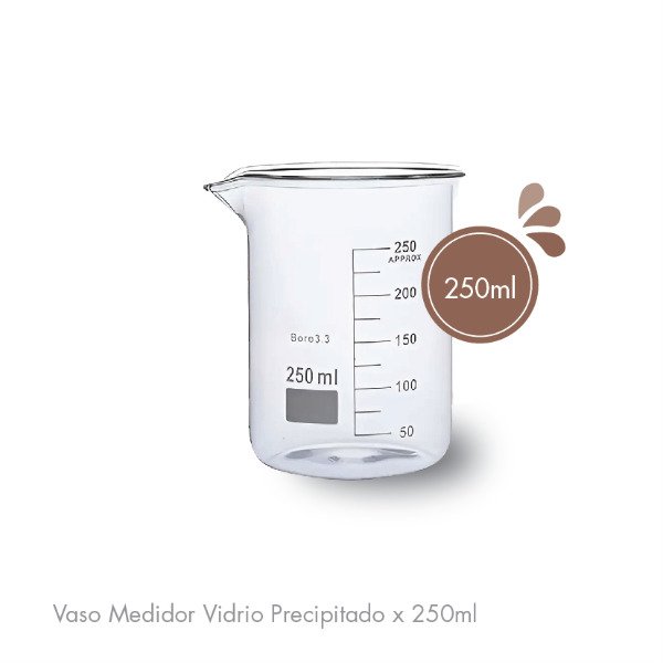 Producto - Vaso Medidor Vidrio Precipitado 250ml