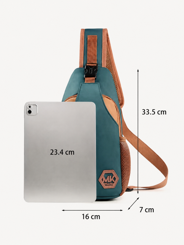 Producto - BANDOLERA AZUL PETROLEO 3019 - 2