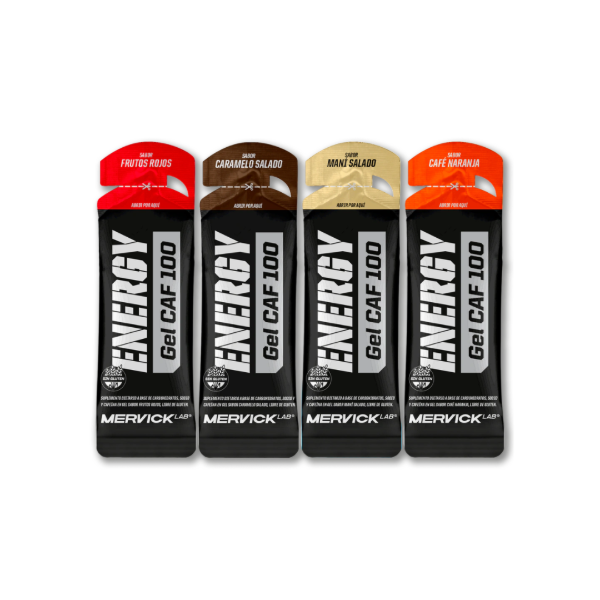 Producto - ENERGY GEL CAF 100 X 40 GRS. - MERVICK