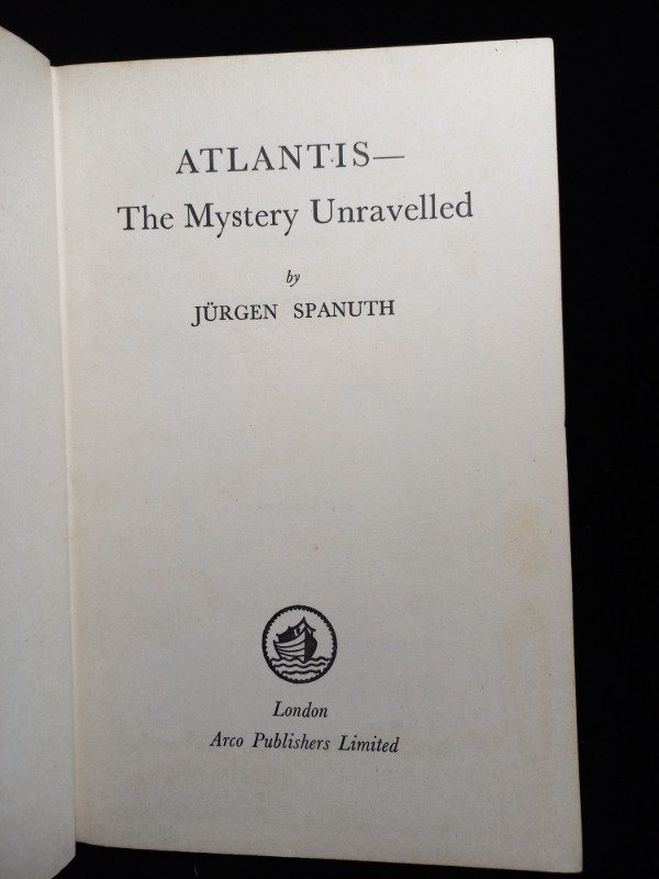 Producto - Atlantis the mystery unravelled - Jurgen Spanuth - 1
