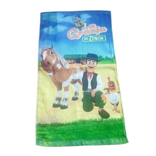 Producto - Toalla infantil animada de  La Granja de Zenón