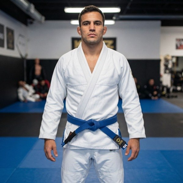Producto - Cinturón faixa BJJ Jiu Jitsu Kingz Gold Label V2 Azul - 2