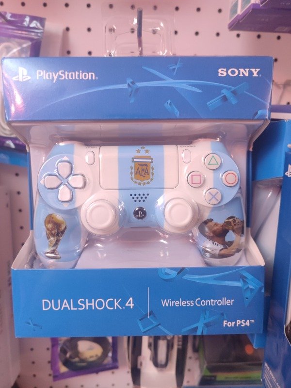 Producto - joystick PlayStation 4 genérico edición Messi - 4