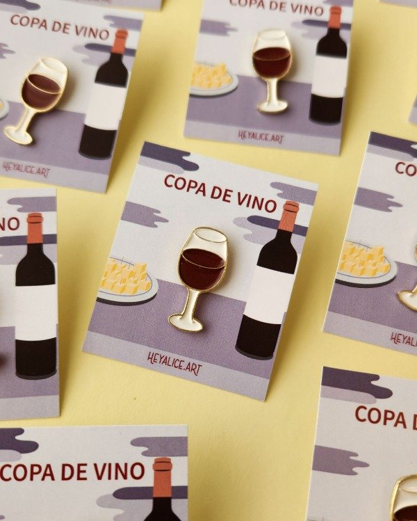 Producto - PIN COPA DE VINO