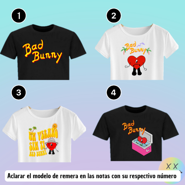 Producto - Crop Top Bad Bunny #1