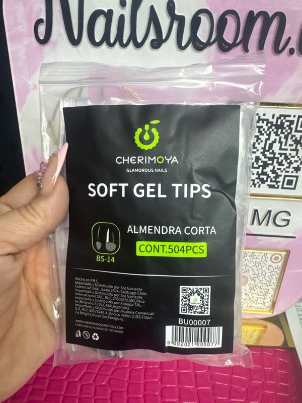 Producto - Tips bolsa x504 unid almendra corta cherimoya