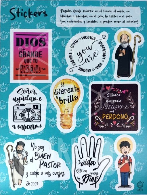 Producto - CREO 1 - STICKERS EN PLANCHA 15x20cm