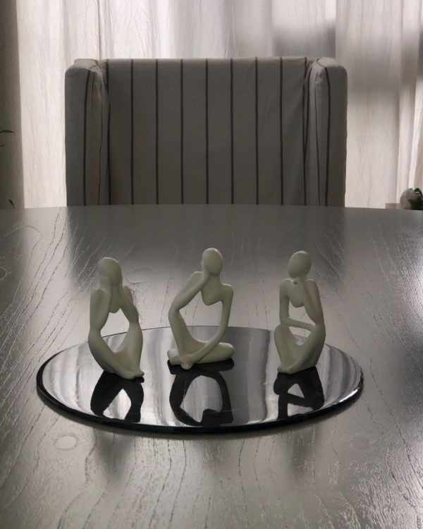Producto - Mujer Nórdica Silueta Decorativa x3 - 0