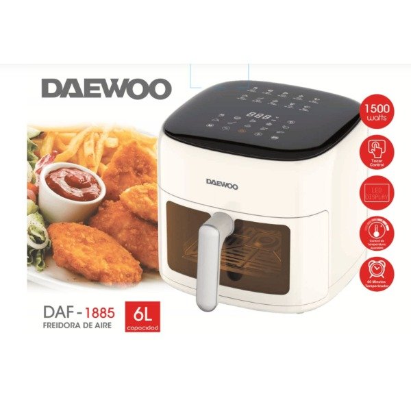 Producto - Freidora de Aire 6Lts Blanca - Daewoo