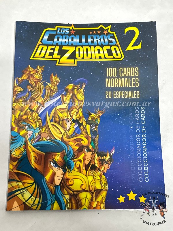 Producto - LOS CABALLEROS DEL ZODIACO 2 CARTAS - COMPLETO