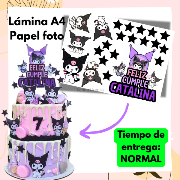 Producto - Lámina Papel foto Personalizada Tiempo de entrega NORMAL