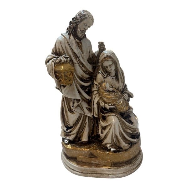 Producto - PESEBRE DE RESINA NACIONAL PATINADO - 32 CM