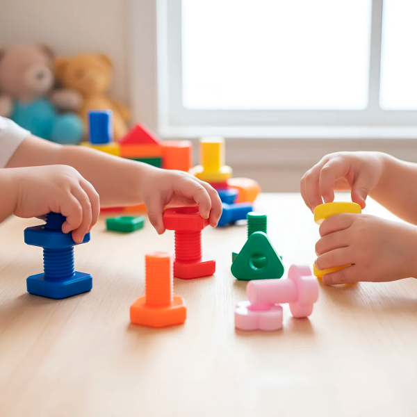 Producto - Juego didactico de tuercas y tornillos - Montessori