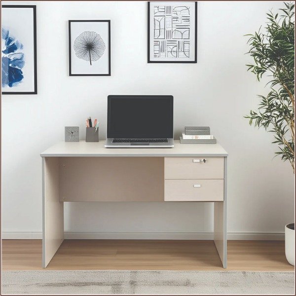 Producto - Escritorio Platinum 502 melamina de 120cm x 74cm x 70cm