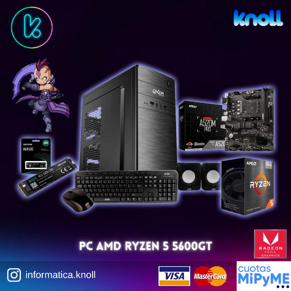 Producto - PC gamer Ryzen 5 5600GT