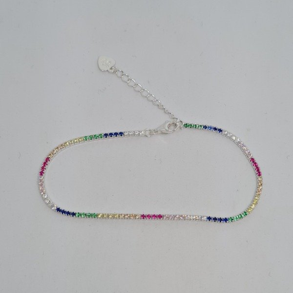 Producto - Pulsera multicolor cubics