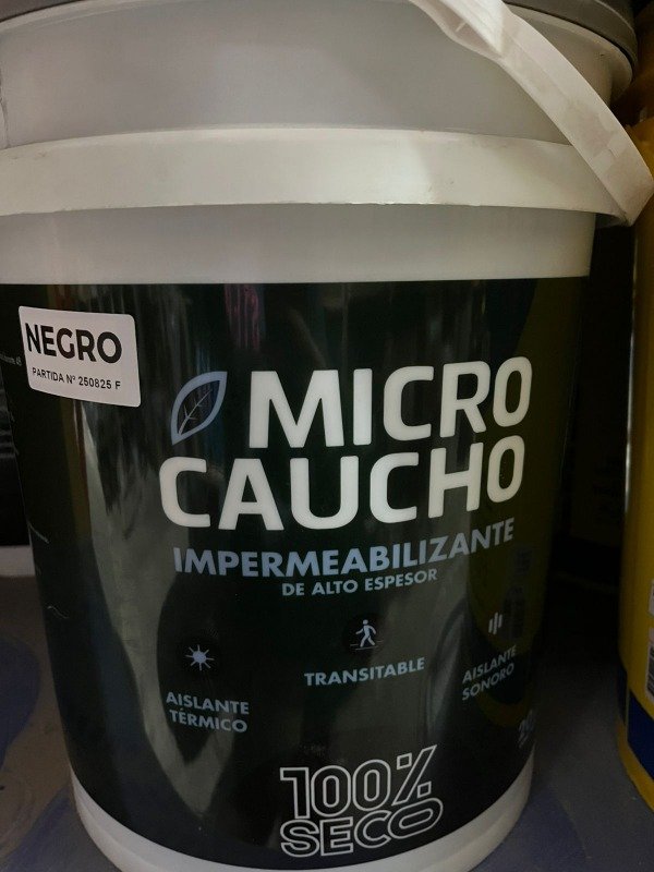 Producto - MEMBRANA CAUCHO (NEGRA O BLANCA) 20KG