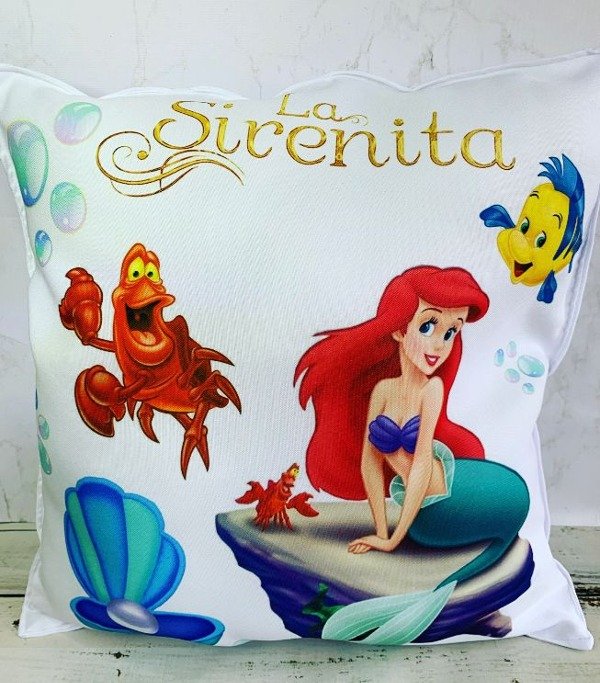 Producto - almohadon la sirenita