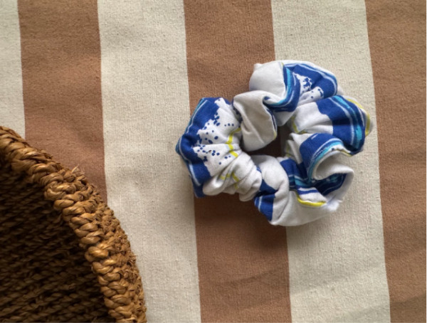 Producto - Scrunchie rayada