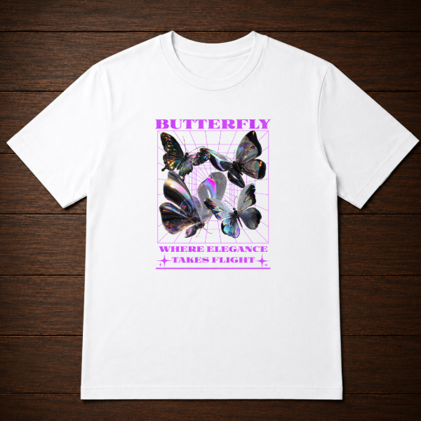Producto - Remera - Butterfly where elegance takes flight - 2