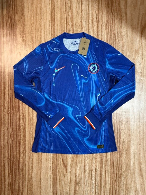 Producto - Chelsea local manga Larga versión jugador 24/25