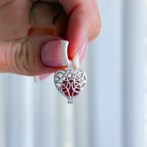 Producto - Dije Relicario Corazon Celta (D124)